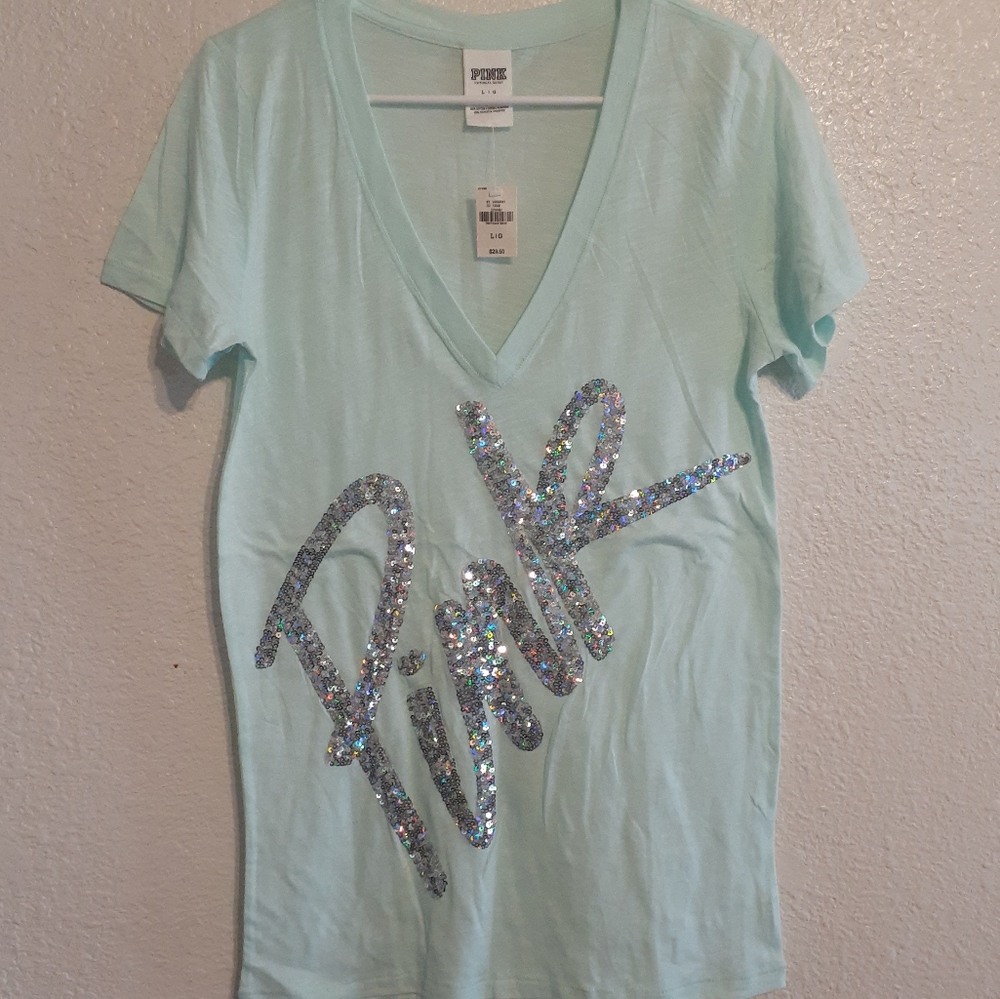 Pink Bling tee